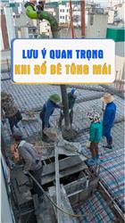 Những Khâu Quan Trọng Khi Đổ Bê Tông Thường Bị Bỏ Qua