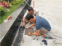 Khoan Cấy Bulong M16 Lắp Cột Đèn Cằng Keo Ramset Epcon G5 Tại Nguyễn Tuân, Hà Nội