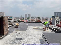 Thi công chống nóng cho sàn mái bê tông tại Tô Ngọc Vân ,Tây Hồ, Hà Nội