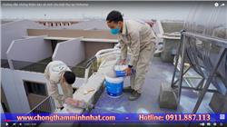 Hướng Dẫn Chống Thấm Sàn Vệ Sinh Biệt Thự Vinhome Bằng Vật Liêu AQUASHUTTER Của UBE Nhật Bản