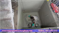  Cách Chống Thấm Hố Pít Thang Máy Tại Đông Anh, Hà Nội Bằng Vật Liệu Tinh Thể Thẩm Thấu Cerinol DS 