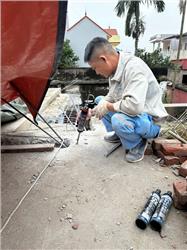 Cách Vệ Sinh Lỗ Khoan Trong Khoan Cấy Thép Bảo Đảm Chuẩn Kỹ Thuật Cho Keo Bossong