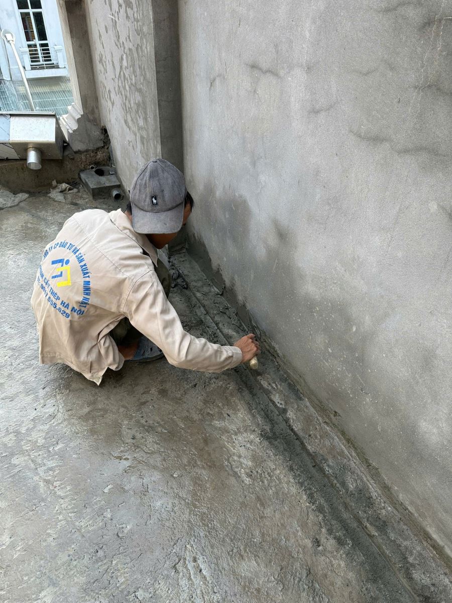 chống thấm sàn mái bằng