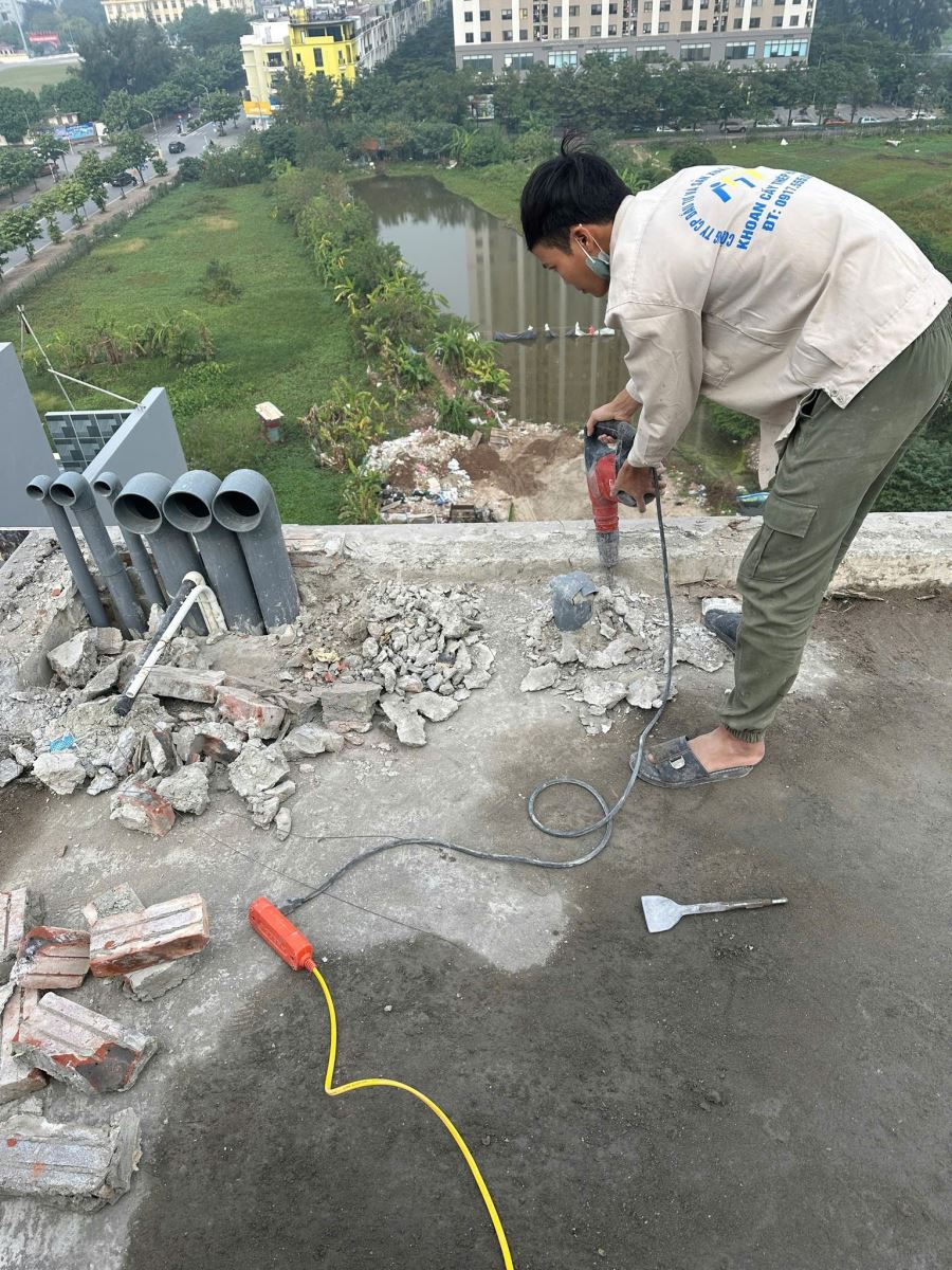 Chống thấm sàn mái