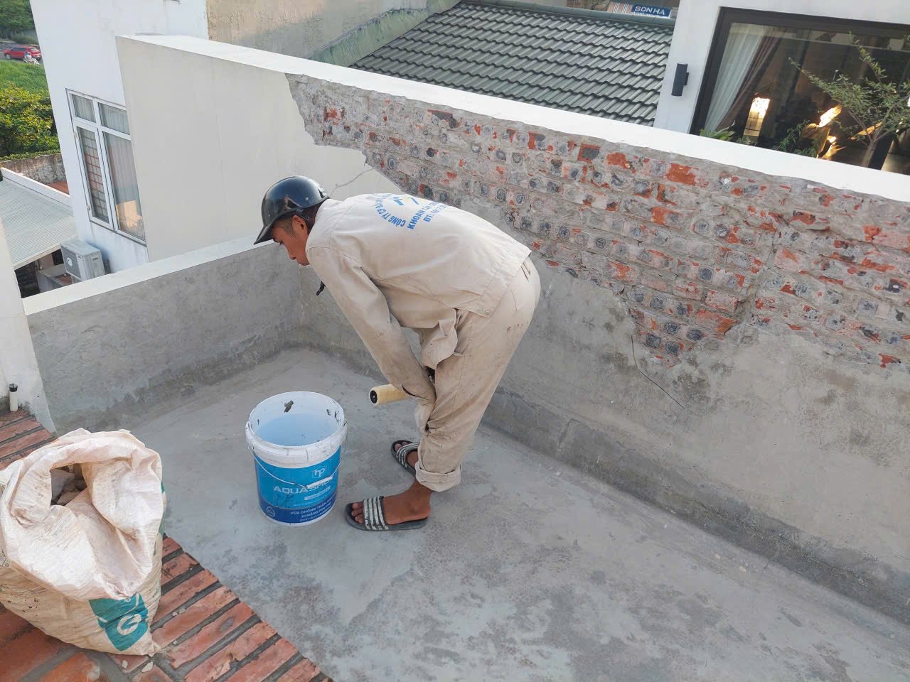 thi công chống thấm