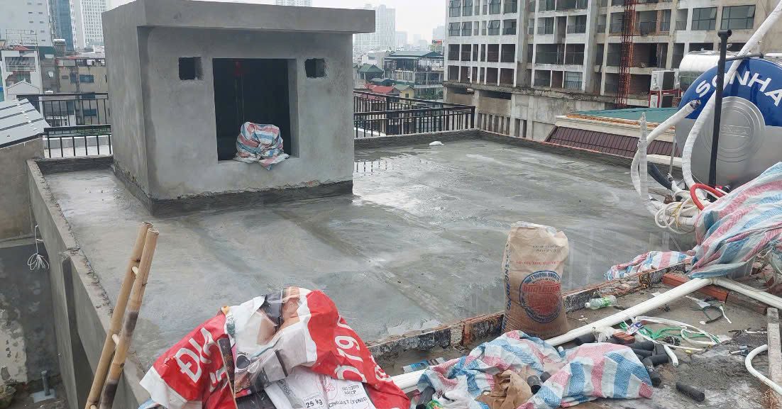 chống thấm sàn mái bằng