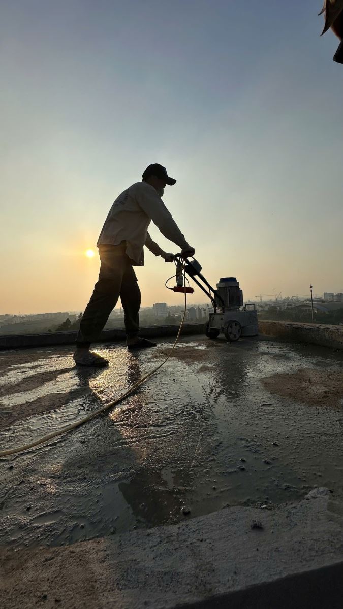 chống thấm sàn mái