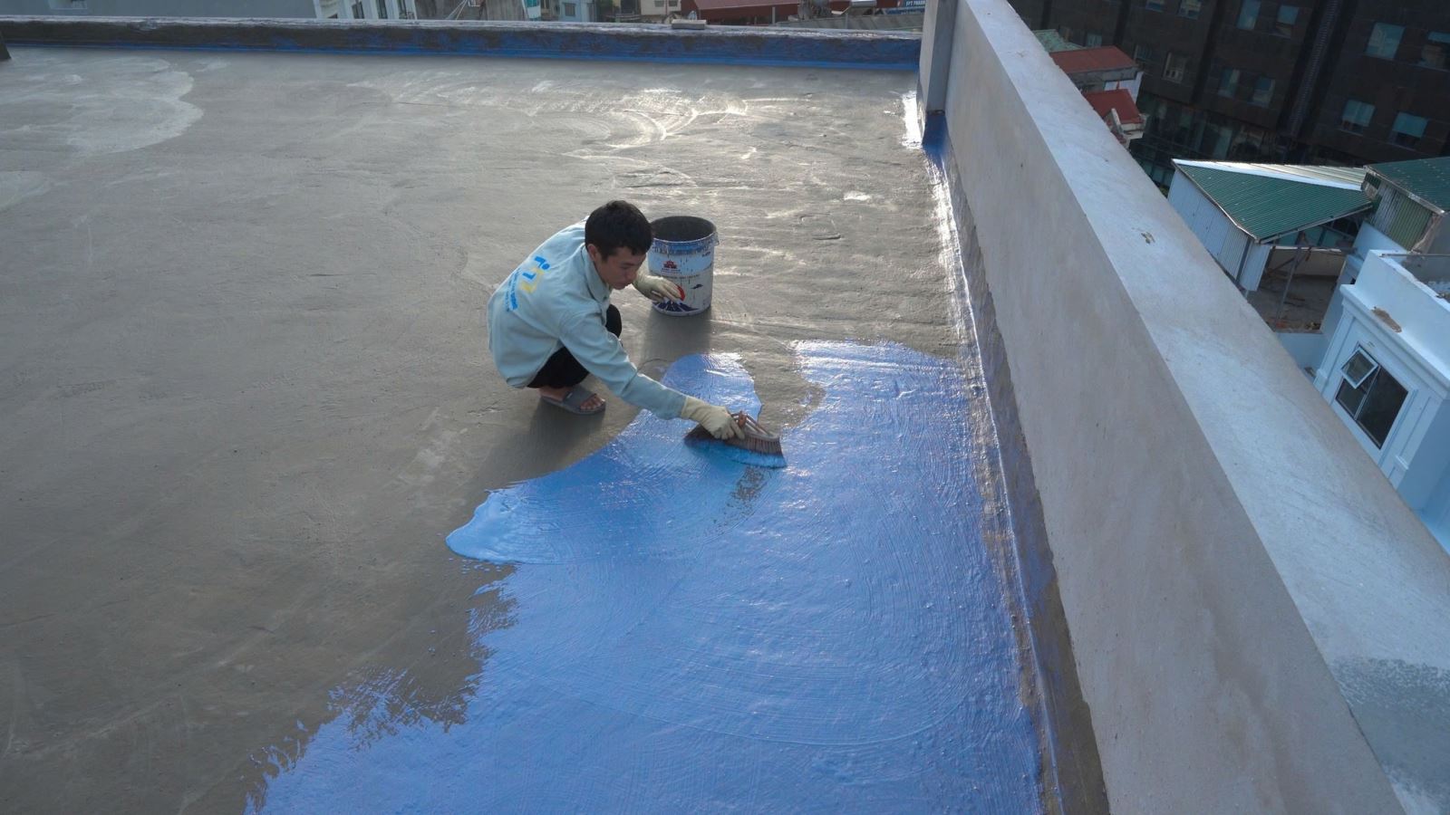 chống thấm sàn mái