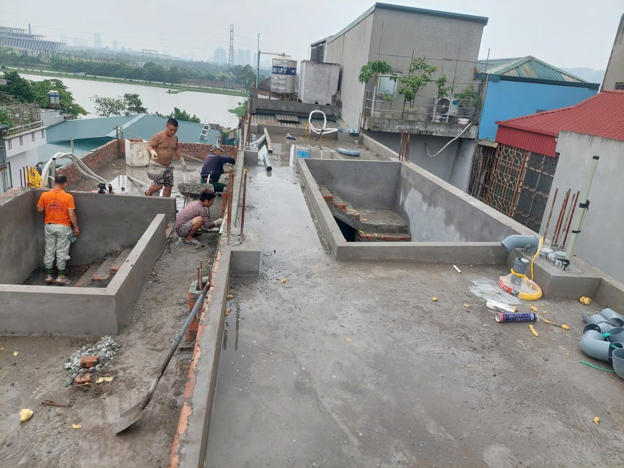 chống thấm sàn mái