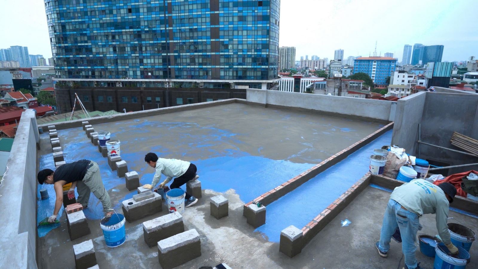 chống thấm sàn mái