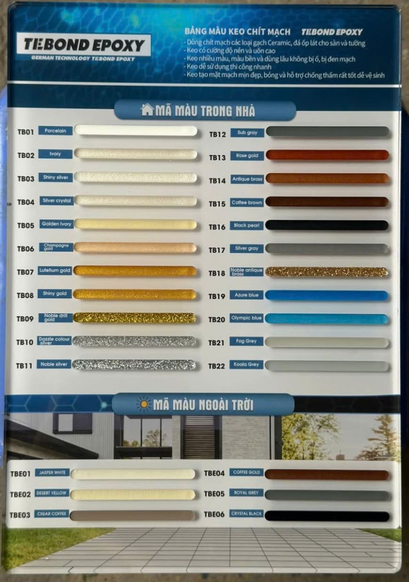 keo chít mạch epoxy
