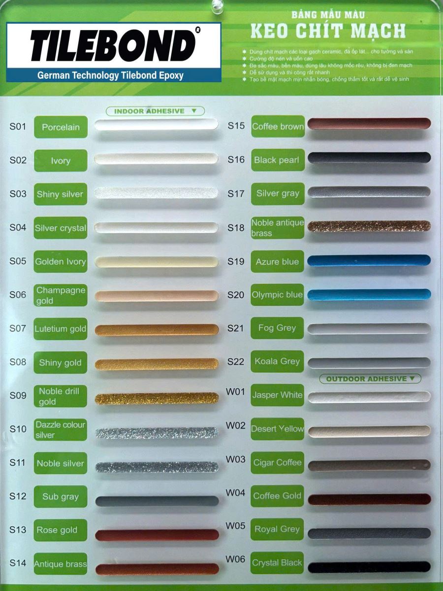 keo TILEBOND Epoxy 2 thành phần