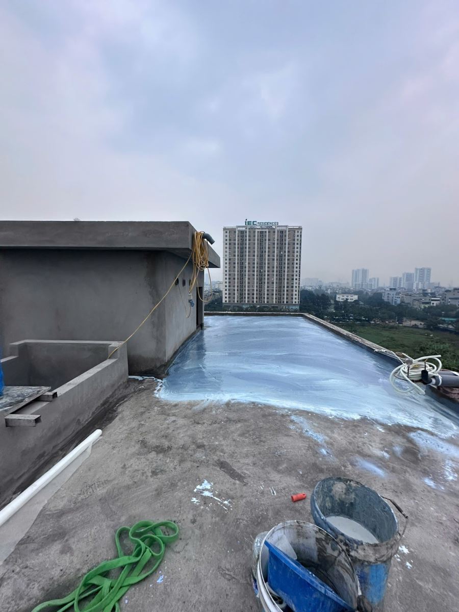 chống thấm sàn mái